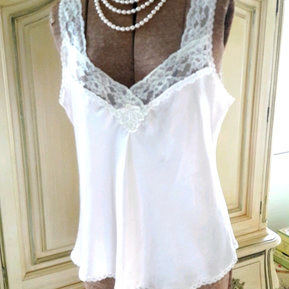 Dior Tops - VTG "CHRISTIAN DIOR" PINK CAMISOLE